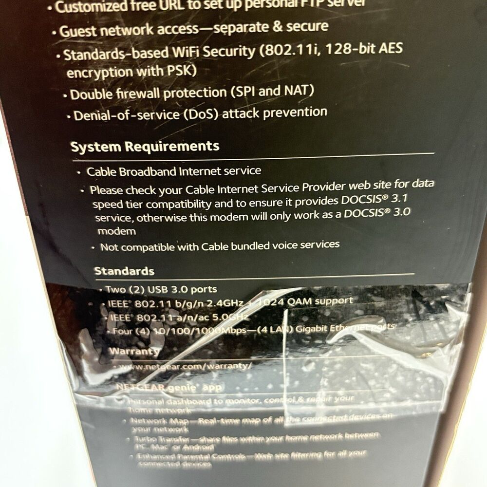 NETGEAR C7800-200NAS Wireless Router - Picture 4 of 16